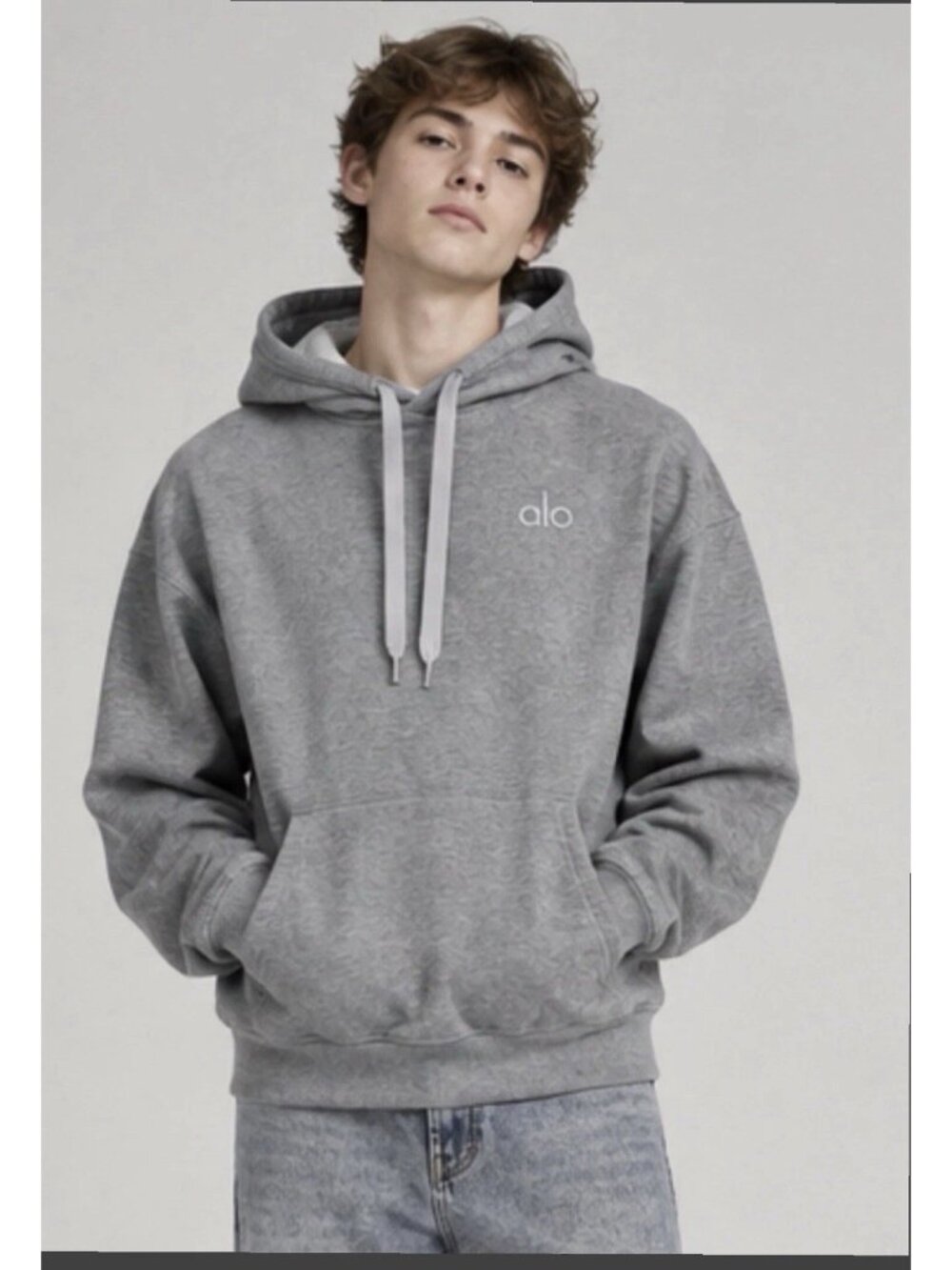 NEW ALO Yoga Accolade Hoodie Athletic Heather Grey Unisex Pullover Men’s Women’s